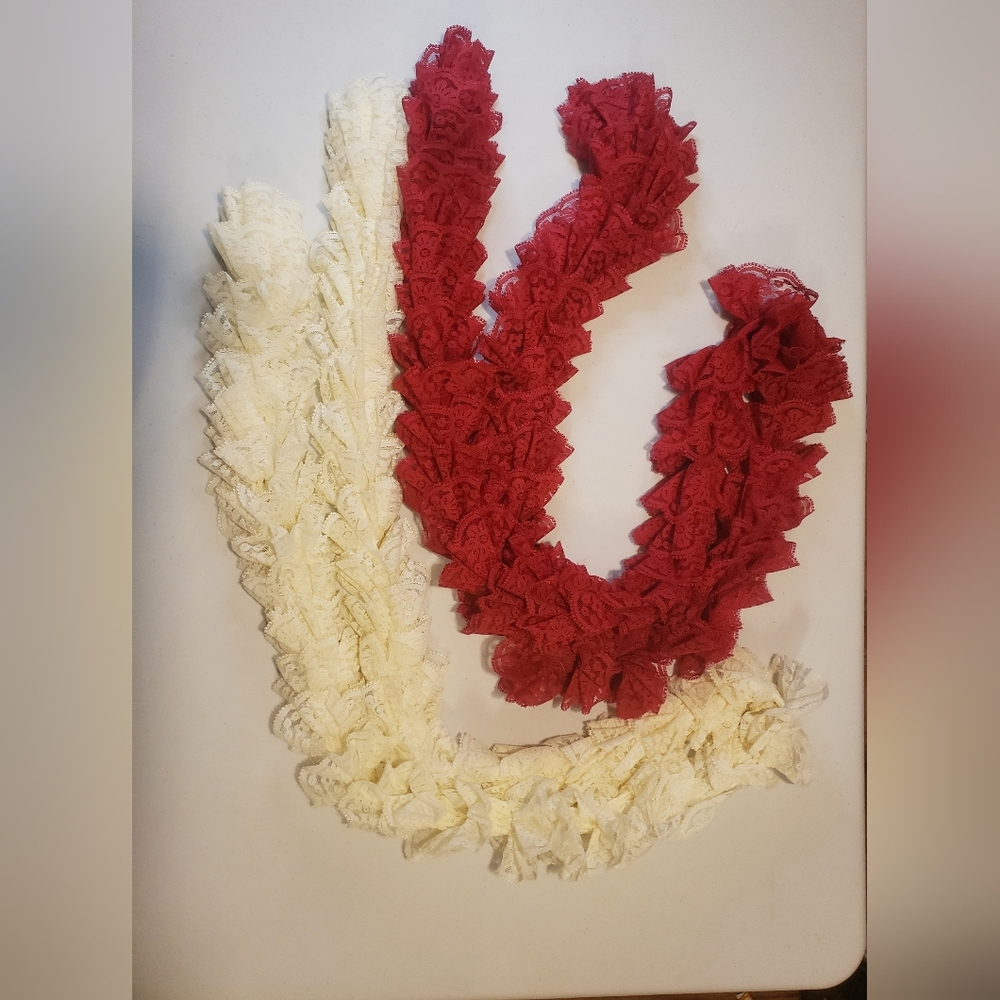 Lace Scarves hand knit